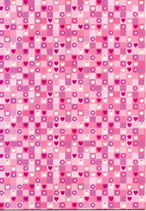 Backing Paper A4 - Bright Pink Squares (BCPT0008)